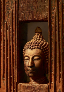 Buddha stort hode